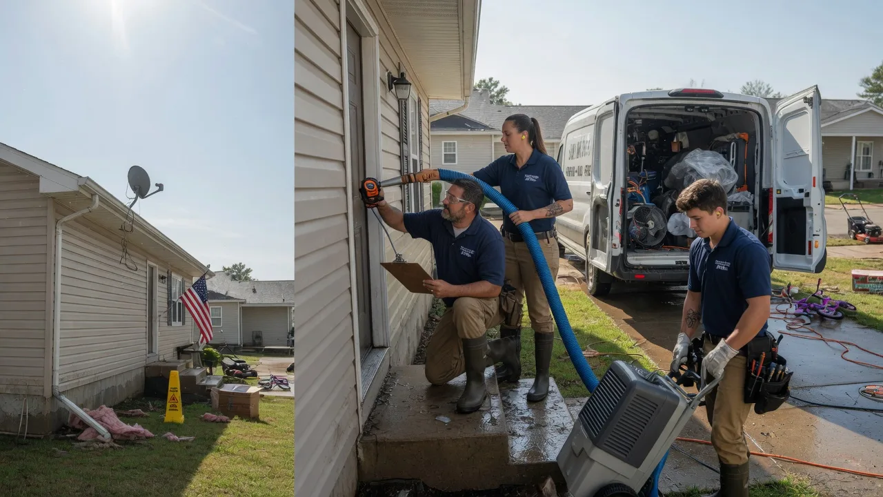 Ceiling Water Damage Restoration in Grottoes, VA near me